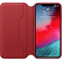 IPHONE XS MAX SPECK PRESIDIO CARD FOLIO CASE - RED/GREY