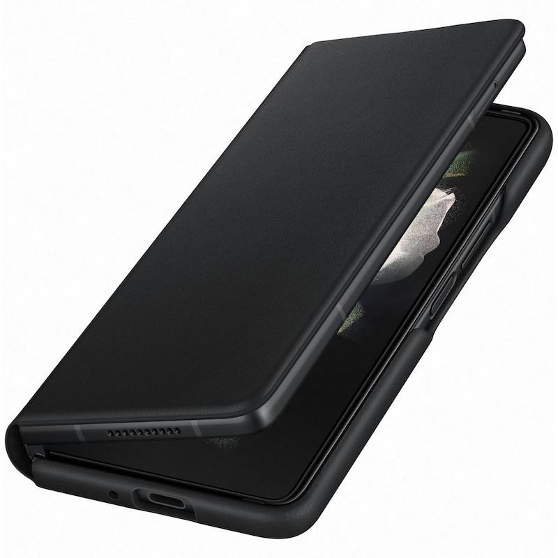 Genuine Samsung Leather Flip Cover | Samsung Galaxy Z Fold 3