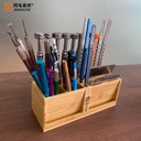 Amaoe M63 Wooden Repair Storage Box for Tools/Screwdrivers