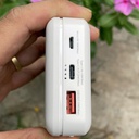 REMAX RPP-322 | 16,000mAh dual Ports (20Wx USB-C, 18WxUSB QC) Powerbank - White