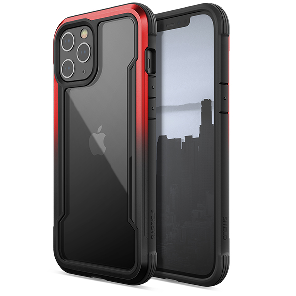 X-doria Raptic Shield | iPhone 12 Pro Max (6.7) - Red/Black Radiant