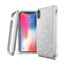 X-doria Lux Glitter | iPhone XR - Silver