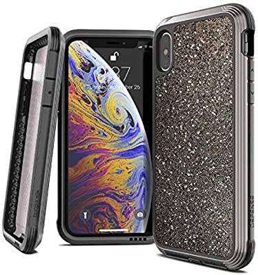 X-doria Lux Glitter | iPhone XR - Black