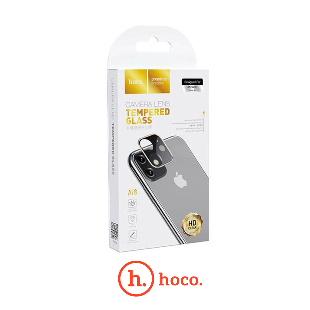 HOCO A18 Camera Lens Tempered Glass iPhone 11 Pro/ Pro Max