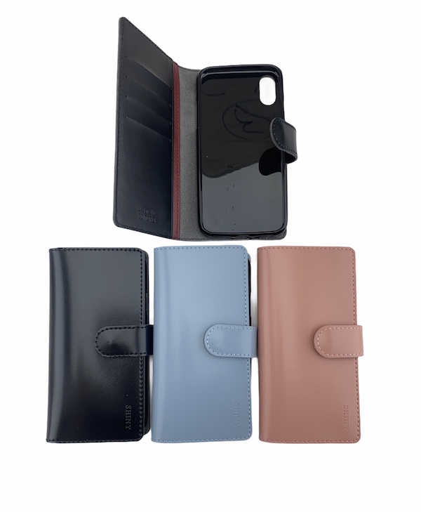 Korean Shiny Diary /w Card Slots | iPhone X/Xs