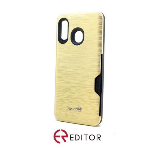 Editor Illusion w/ Card Slot | Samsung A20/30 – Gold