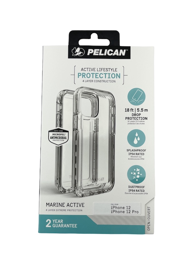 Pelican Marine Active 5.5m Drop Protection | iPhone 12 Pro Max (6.7) - Clear