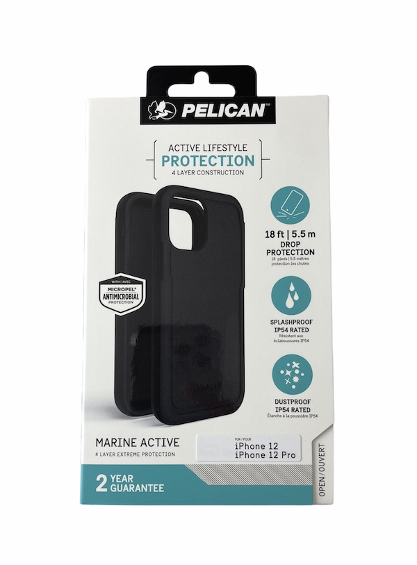 Pelican Marine Active 5.5m Drop Protection | iPhone 12 Pro Max (6.7) - Black