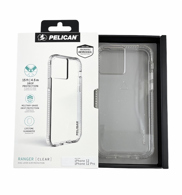 Pelican Ranger 4.5m Drop Protection | iPhone 12/12 Pro - Clear