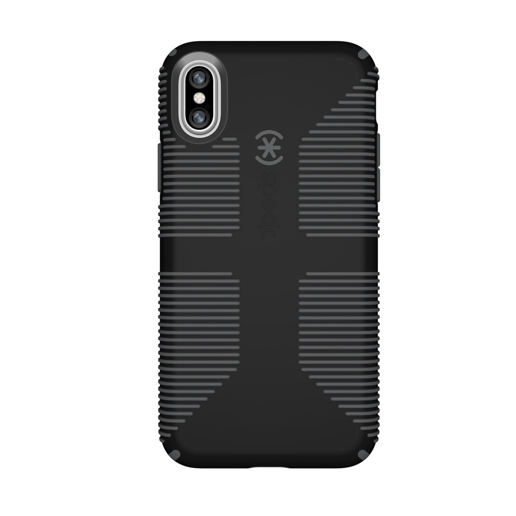 Speck Candy Shell Grip | iPhone X/Xs - Black/Grey