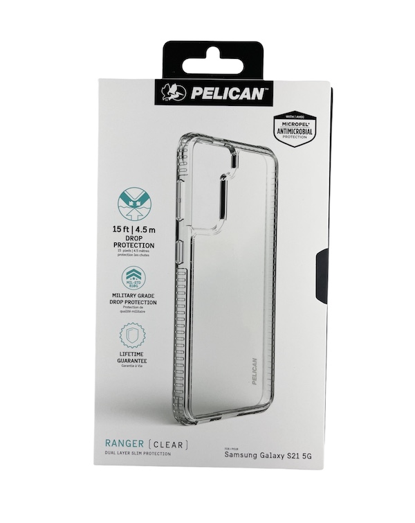 Pelican Ranger AntiMicrobial | Samsung Galaxy S21 Plus - Clear