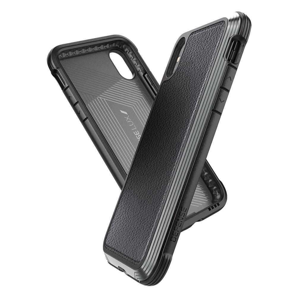 X-doria Defense Lux Leather| iPhone XS Max - Black