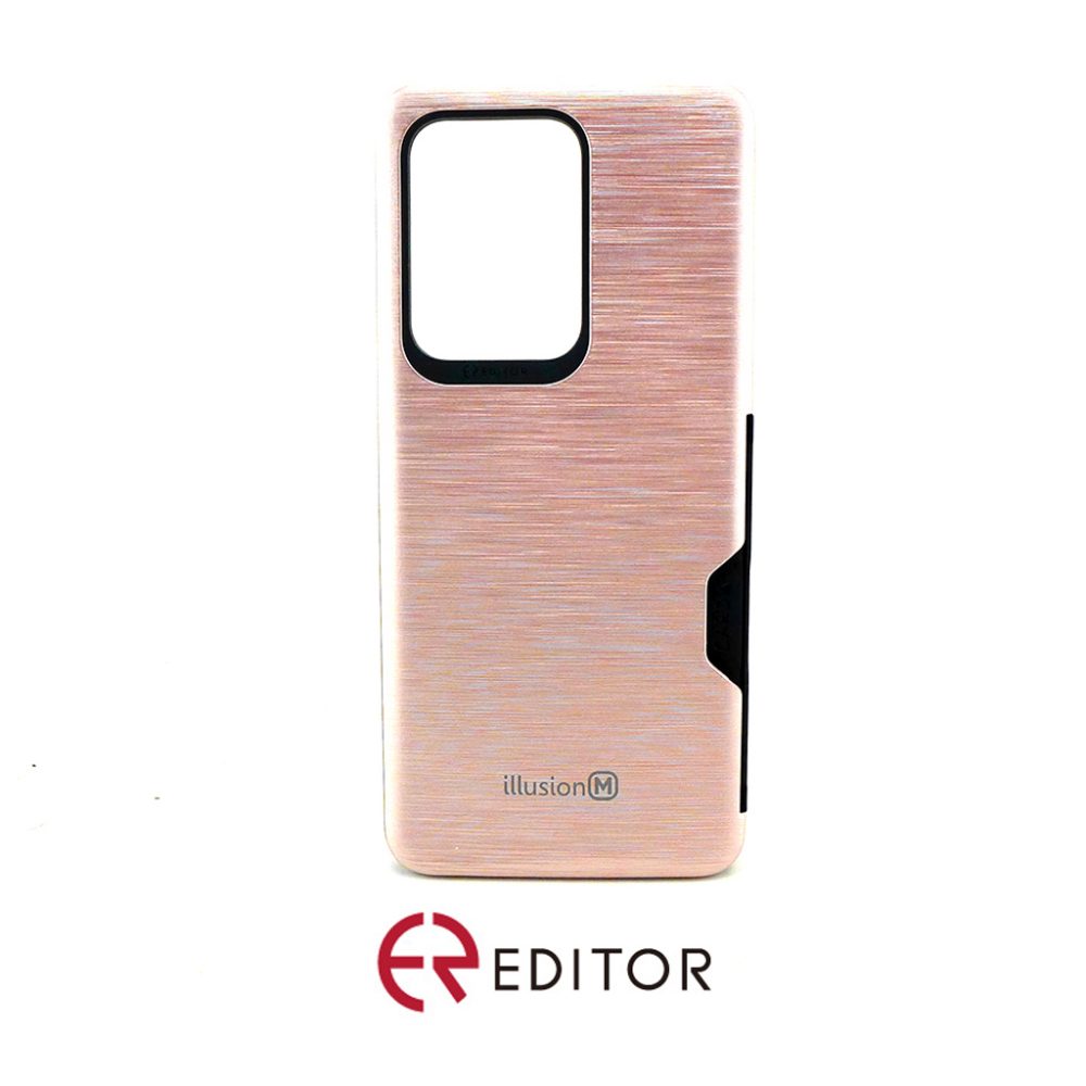 Editor Illusion w/ Card Slot | Samsung Galaxy A52 – Rose Gold