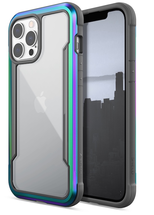 X-doria Raptic Shield Pro | iPhone 13 Pro Max (6.7) - Iridescent AntiMicrobial