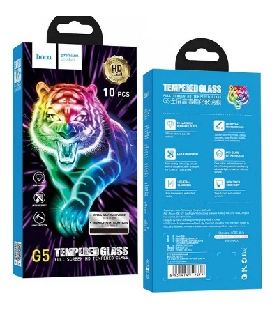 Hoco Tiger G5 [Box of 10pcs $1/unit] 3D Full Glass | iPhone 13 Pro Max/14 Plus (6.7)