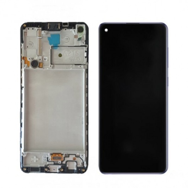 [PTC-0] Complete LCD /w Frame | Samsung Galaxy A21S