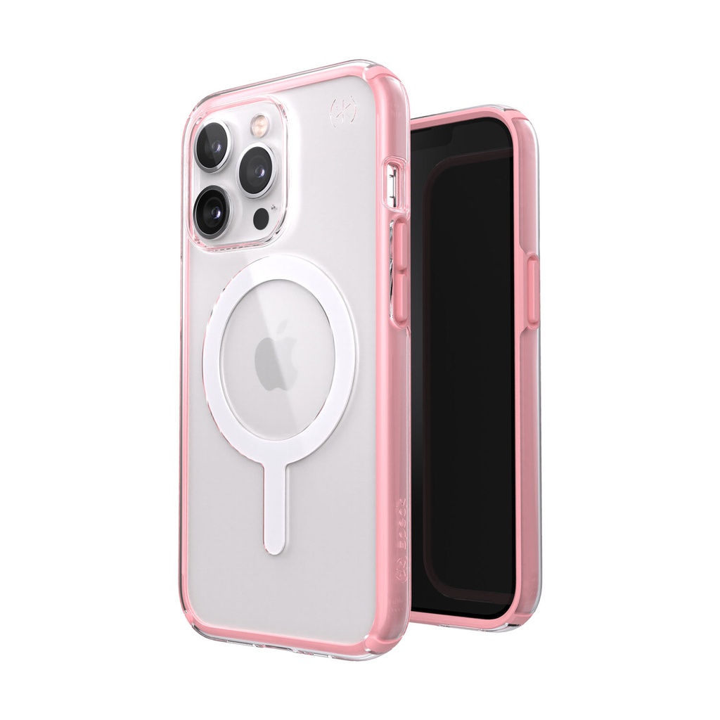 Speck Perfect GEO | iPhone 13 Pro Max (6.7) - Magsafe - Pink/Clear