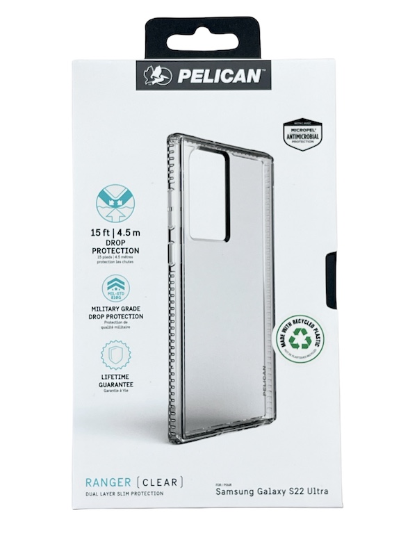 Pelican Ranger | Samsung S22 Ultra (6.8) - Clear