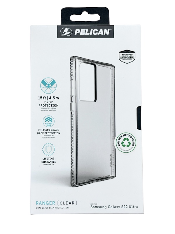 Pelican Ranger | Samsung S22 Ultra (6.8) - Clear