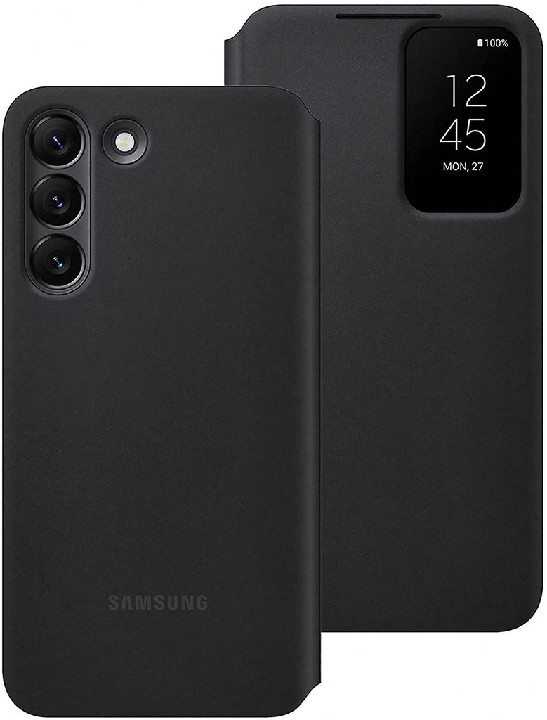 Original Samsung Smart Clear View Cover | Samsung S22 Plus - Black