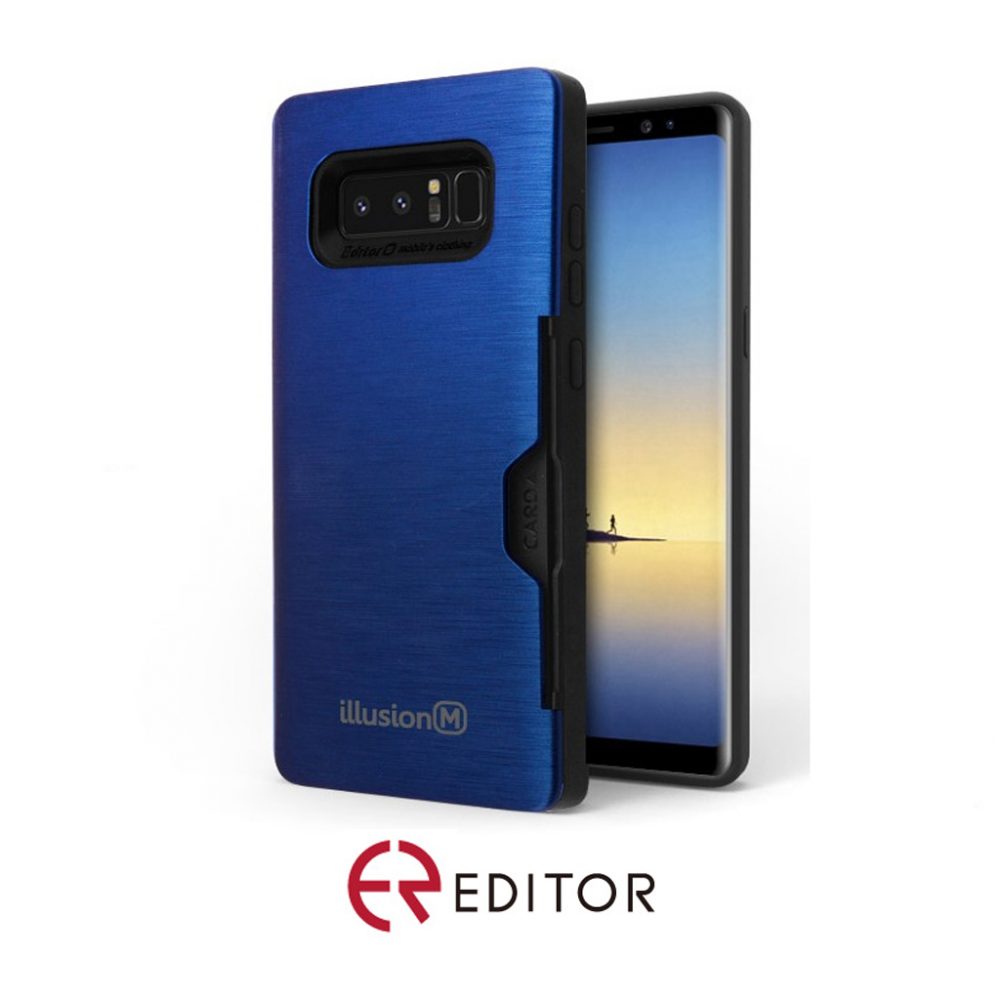 Editor Illusion w/ Card Slot | Samsung S10 Plus – Blue