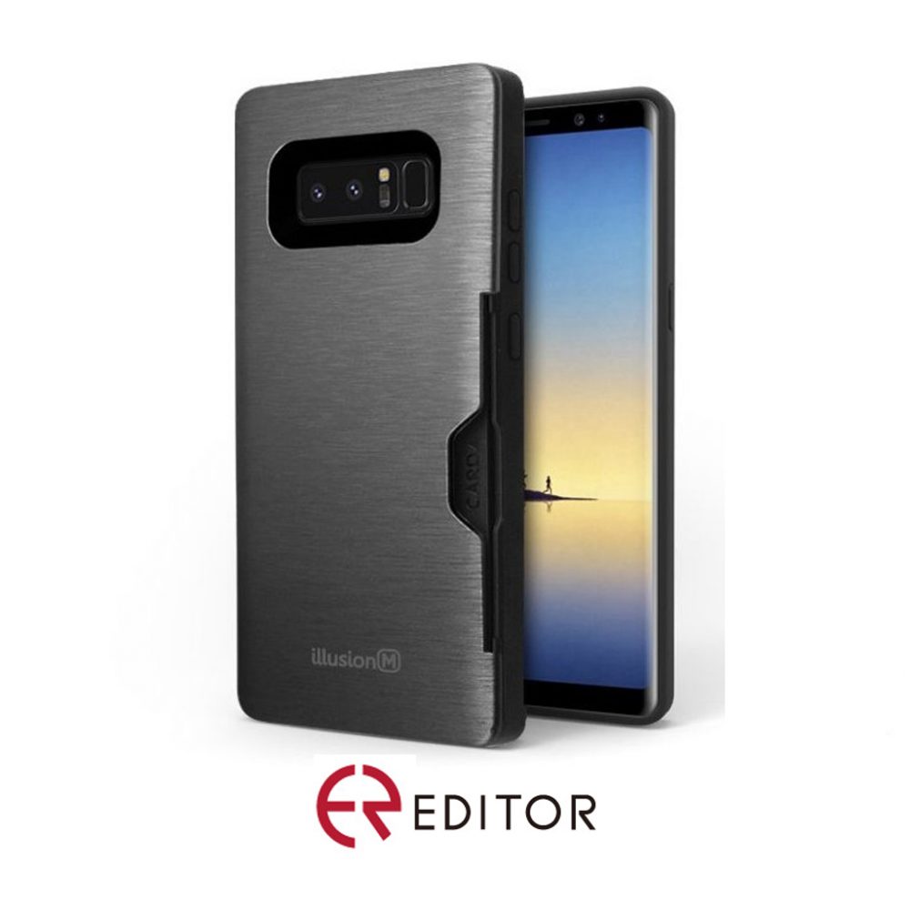 Editor Illusion w/ Card Slot | Samsung S10 Plus – GunMetal