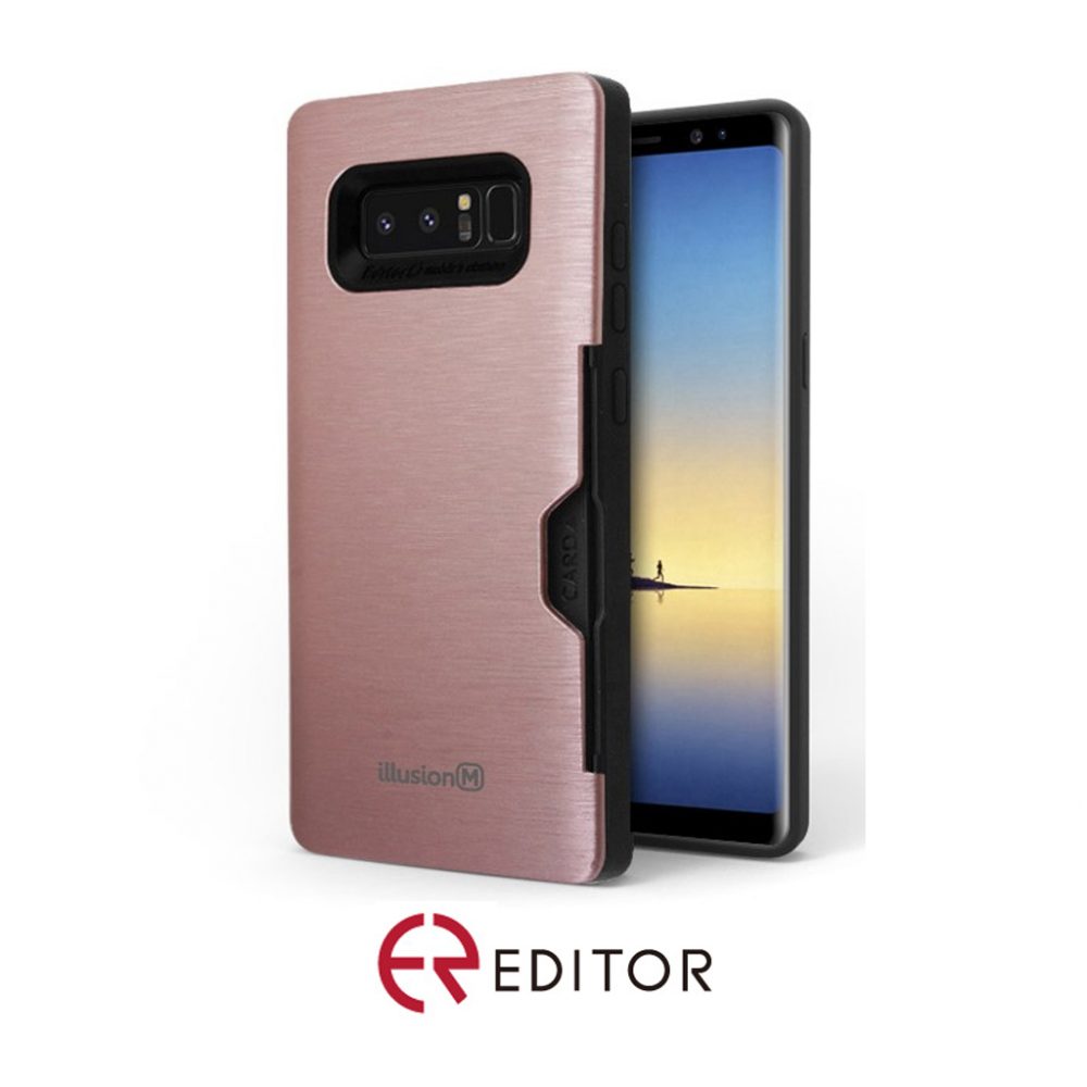 Editor Illusion w/ Card Slot | Samsung S10 Plus – Rose Gold