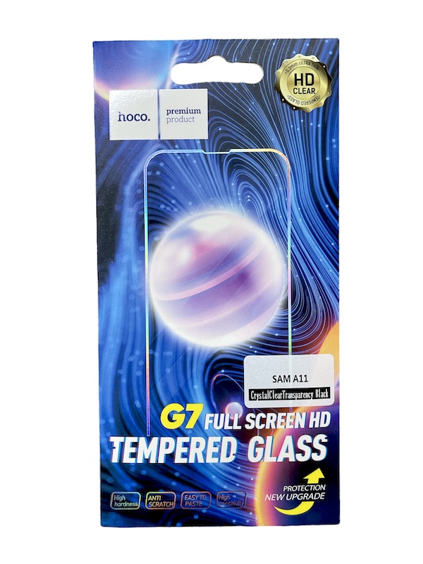 Hoco G7 Full Screen Tempered Glass | Samsung A11 [Single Pack]