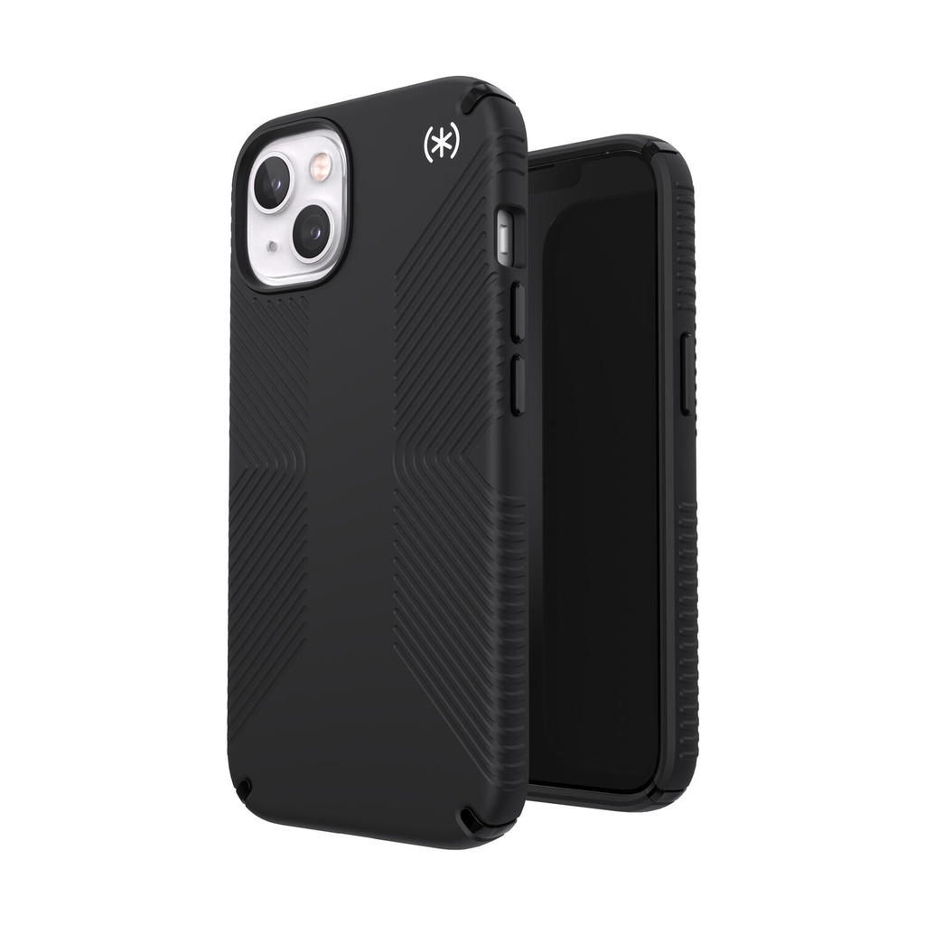 Speck Presidio2 Grip | iPhone 14 Plus (6.7) - Black/White