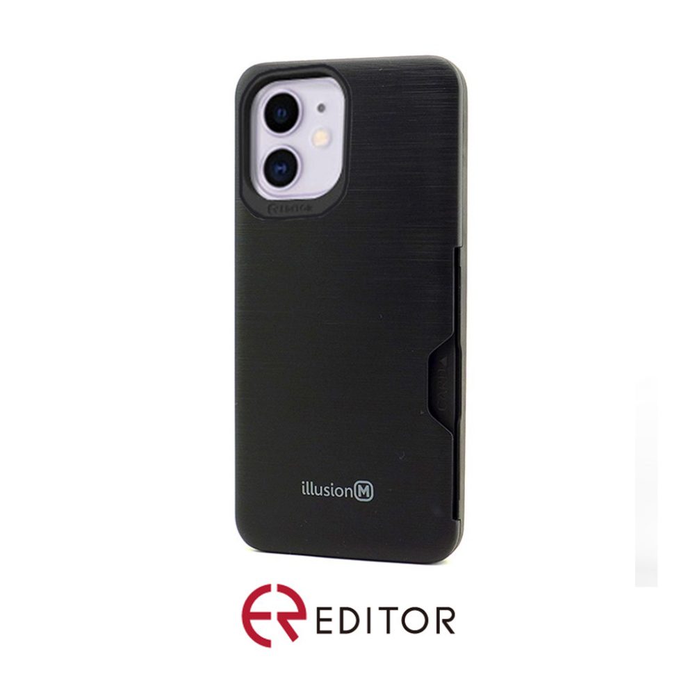 Editor Illusion w/ Card Slot | iPhone 11 Pro – Black