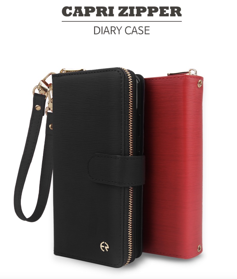 Korean Editor CAPRI Zipper Diary | iPhone 14 Pro Max