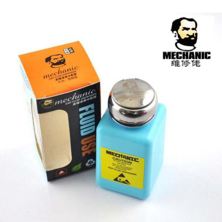 Mechanic 180ml High Quality Plastic Liquid Alcohol Bottle