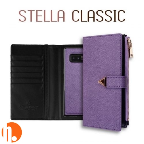 Korean Stella Detachable Diary | iPhone XR (6.1) - Purple