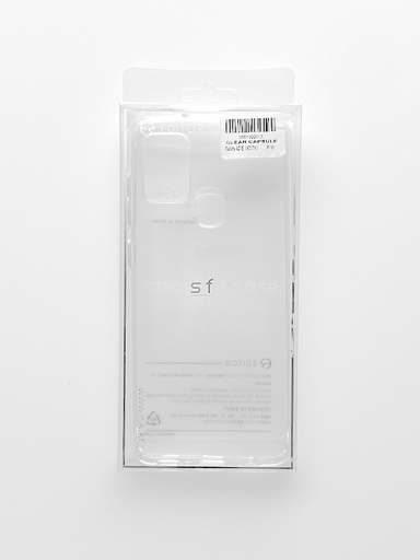 [BC-30672] Editor Transparent Capsule | Samsung A21S - Clear