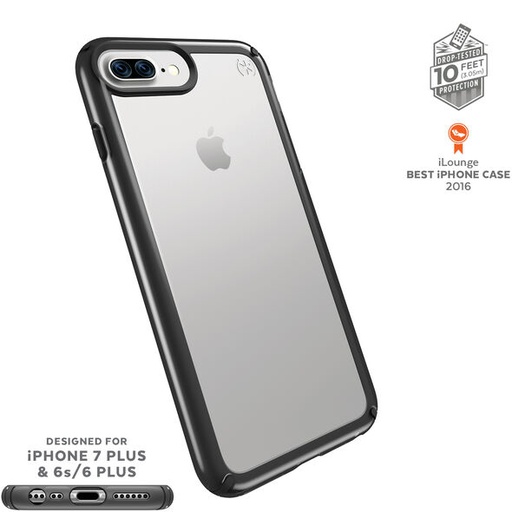 [88206-5905] Speck Presidio Show | iPhone 6 Plus/7 Plus/8 Plus - Clear/Black