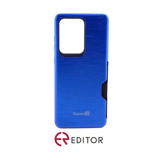 [BC-30876] Editor Illusion w/ Card Slot | Samsung Note 20 – Blue