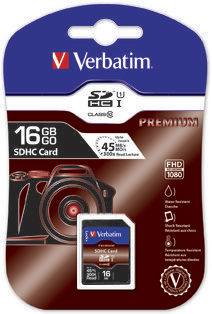 [BC-31033] Verbatim 16GB | SDHC Card