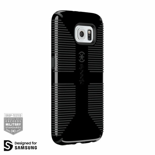 [SPK-A3717] Speck CandyShell Grip | Samsung Galaxy S6 - Black [BW-L12]