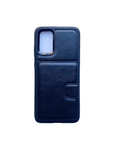 [BC-31122] Coco Heavy Duty Leather Magnetic /w Card Slots | Samsung S20 - Black