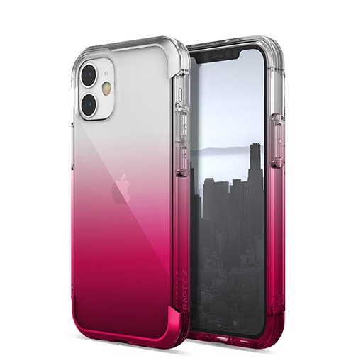 [370402840003] X-doria Raptic Air | iPhone 12 (6.1) - Pink Gradient