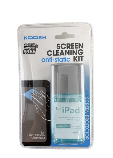 [BC-31227] Koosh Anti-Static Screen Cleaning Kit (Alcohol&amp;Ammonia Free) - 150ml