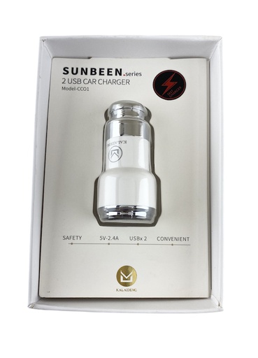 [BC-31269] Sunbeen 2.1A Dual Usb Socket Car Charger