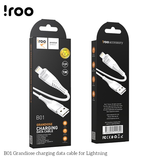 [BC-31287] iRoo B01 | Grandiose Lightning Cable - 1M