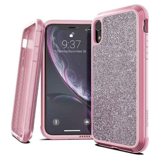 [BC-31404] X-doria Lux Glitter | iPhone XR - Rose Gold