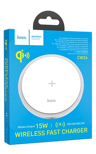 [CW26] Hoco CW26 | Powerful 15W Wireless Charger