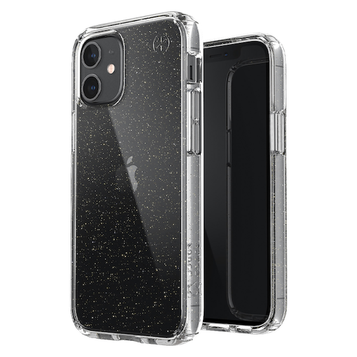 [138501-5636] Speck Presidio (4m drop) | iPhone 12 Pro Max (6.7) - Perfect Clear Glitter