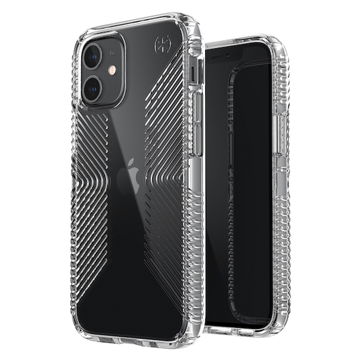 [138506-5085] Speck Presidio Grip (4m drop) | iPhone 12 Pro Max (6.7) - Perfect Clear