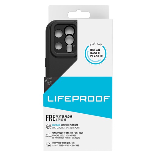 [77-65458] Lifeproof Fre Waterproof | iPhone 12 Pro Max (6.7) - Black