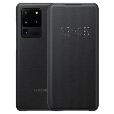 [EF-NG988] Samsung Smart LED View Cover | Samsung S20 Ultra - Black