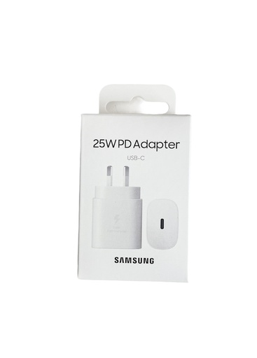 [EP-TA800] NEW SAMSUNG PD 3.0 25W SUPER FAST FAST TYPE-C TRAVEL ADAPTOR (Samsung S21/S21+/S21 Ultra) -  White (No Cable)